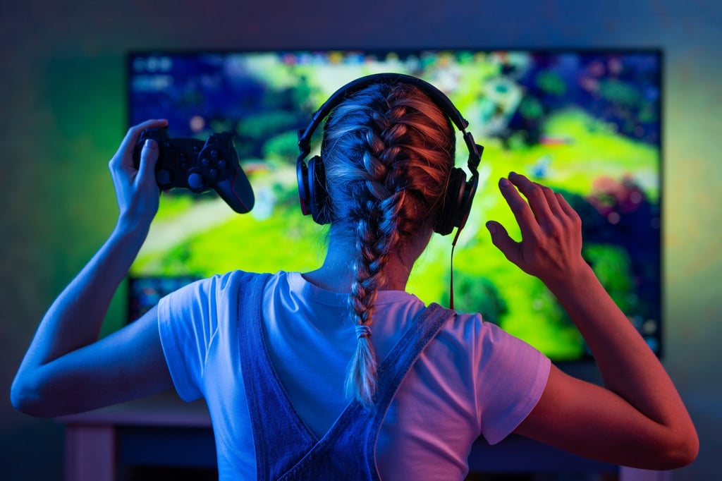 Excessive video game time can be associated with a lack of sleep and poor nutrition. Photo: TNS