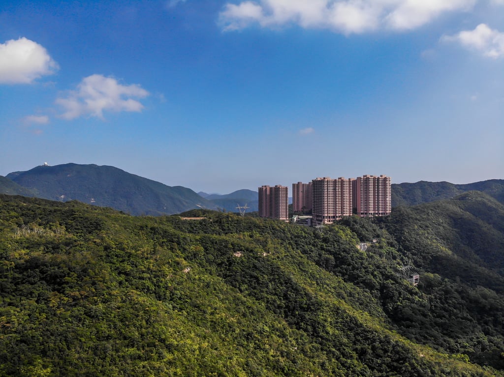 Aerial view of Parkview, a luxury residential complex above Tai Tam Country Park on November 17, 2019. Photo: LightRocket via Getty Images Aerial view of Parkview, a luxury residential complex above Tai Tam Country Park on November 17, 2019. Photo: LightRocket via Getty Images