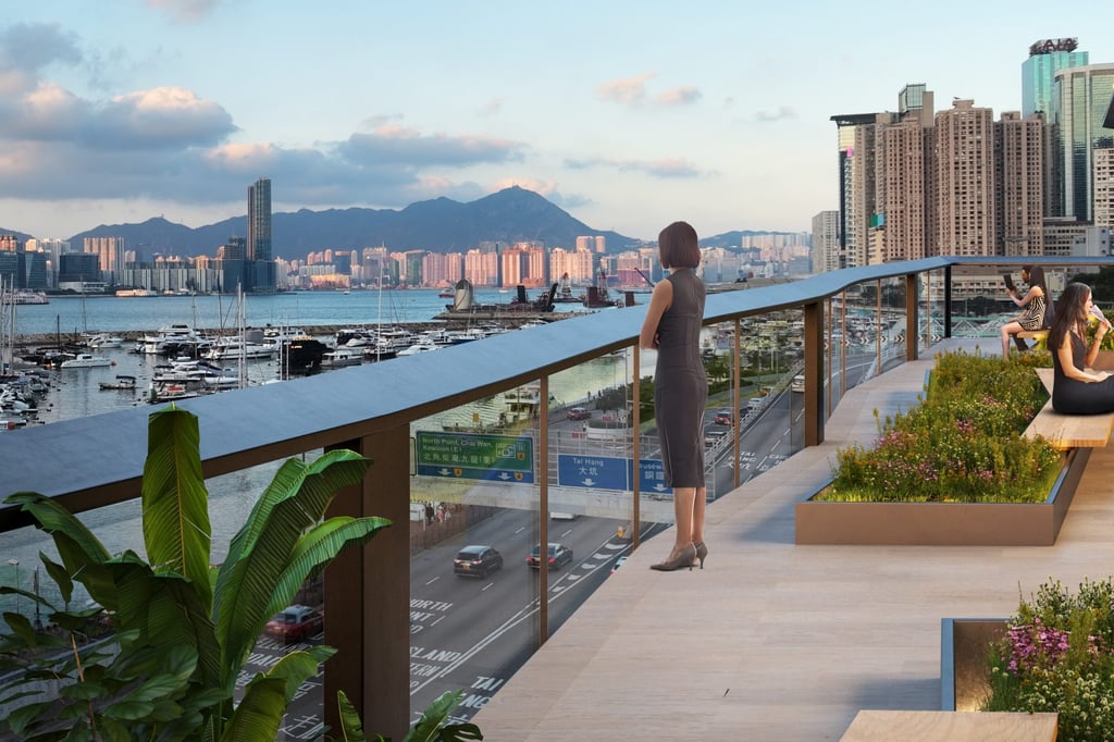 One Causeway Bay sits on a historic site overlooking Hong Kong’s Victoria Harbour. Photo: Artist’s impression of One Causeway Bay One Causeway Bay sits on a historic site overlooking Hong Kong’s Victoria Harbour. Photo: Artist’s impression of One Causeway Bay