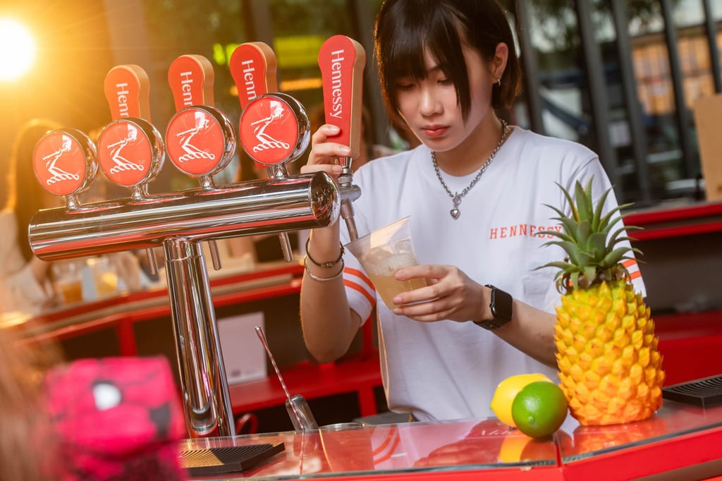 Hennessy Mart features collaborative cocktails with Draft Land. Photo: Hennessy Mart