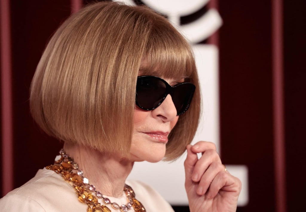 Anna Wintour in her trademark sunglasses. Photo: AFP Anna Wintour in her trademark sunglasses. Photo: AFP
