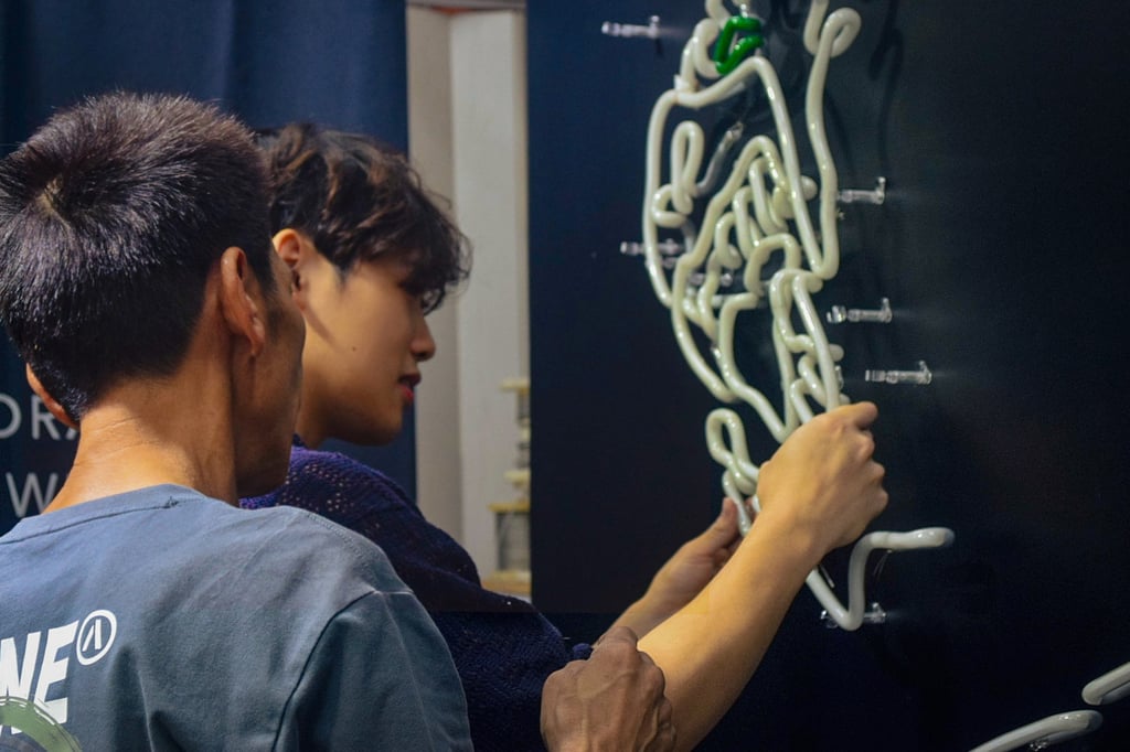 Neon Heroes spotlights a rising talent in Hong Kong’s neon sculpture scene. Photo: Neon Heroes Neon Heroes spotlights a rising talent in Hong Kong’s neon sculpture scene. Photo: Neon Heroes