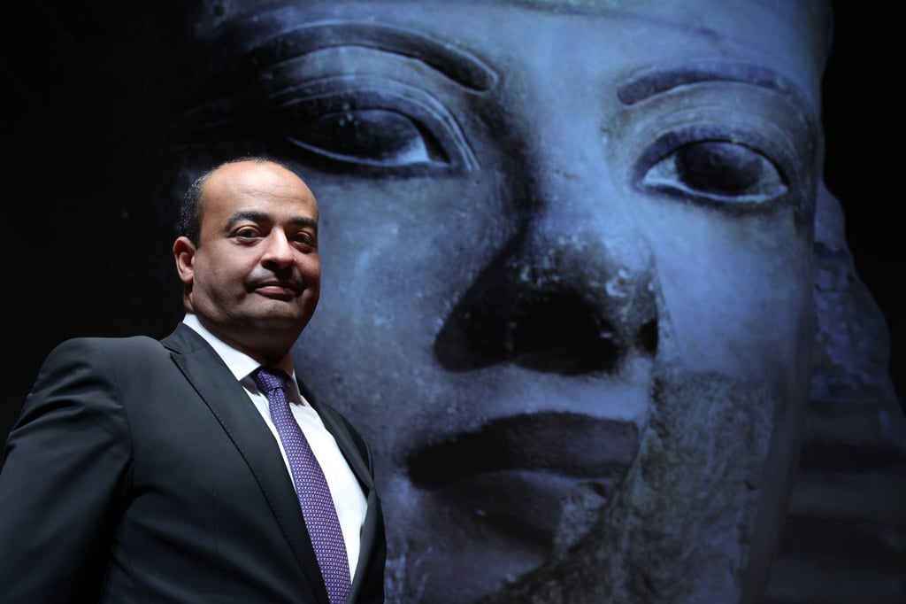 Dr Mohamed Ismail Khaled, secretary general of Egypt’s Supreme Council of Antiquities, said he hopes the exhibition will encourage travellers from Hong Kong and mainland China to visit his country. Photo: Dickson Lee Dr Mohamed Ismail Khaled, secretary general of Egypt’s Supreme Council of Antiquities, said he hopes the exhibition will encourage travellers from Hong Kong and mainland China to visit his country. Photo: Dickson Lee