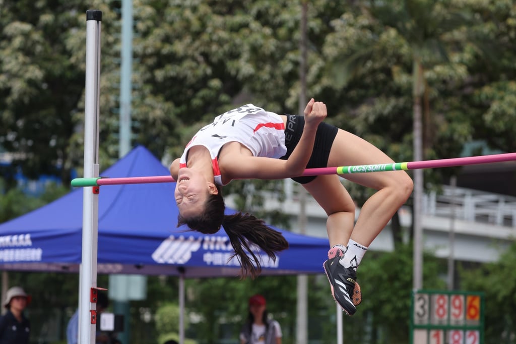 Priscilla Cheung just couldn’t improve on her personal best during the Hong Kong Athletics Series at Wan Chai Sports Ground. Photo: Edmond So Priscilla Cheung just couldn’t improve on her personal best during the Hong Kong Athletics Series at Wan Chai Sports Ground. Photo: Edmond So