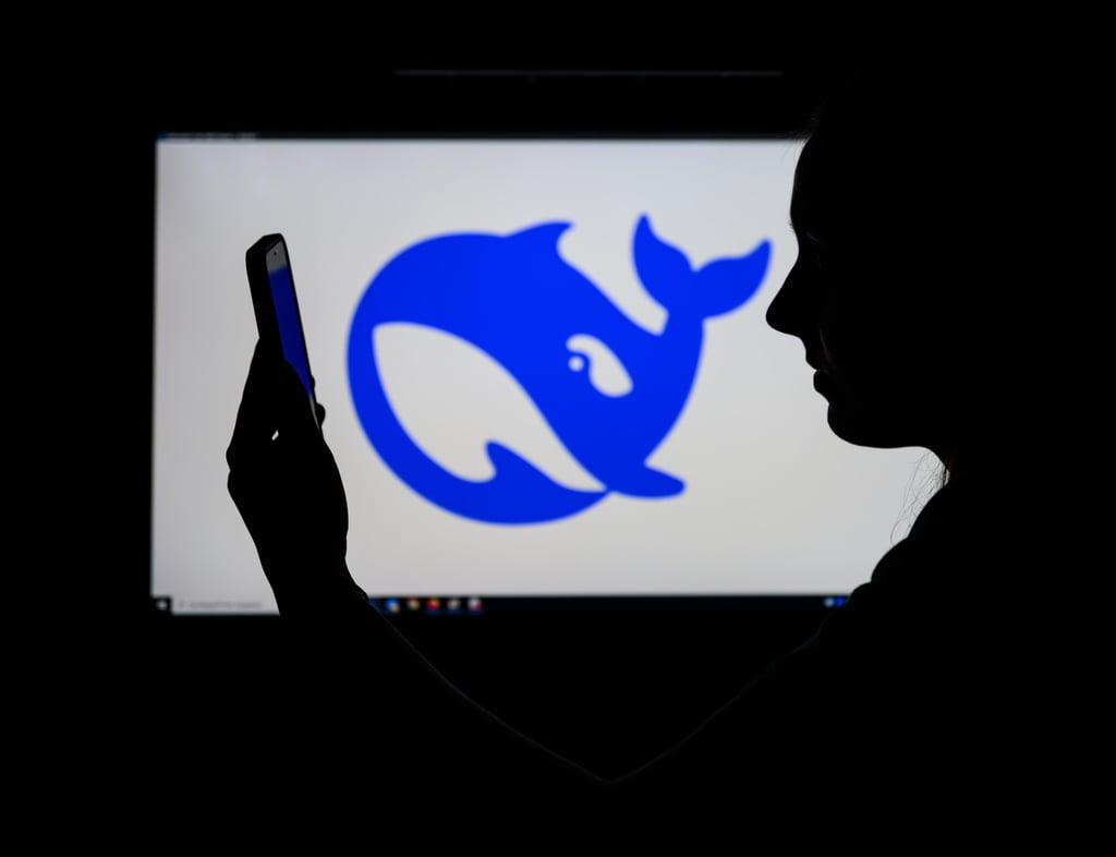 The DeepSeek logo is shown on a computer screen in this arranged photograph. Photo: dpa The DeepSeek logo is shown on a computer screen in this arranged photograph. Photo: dpa