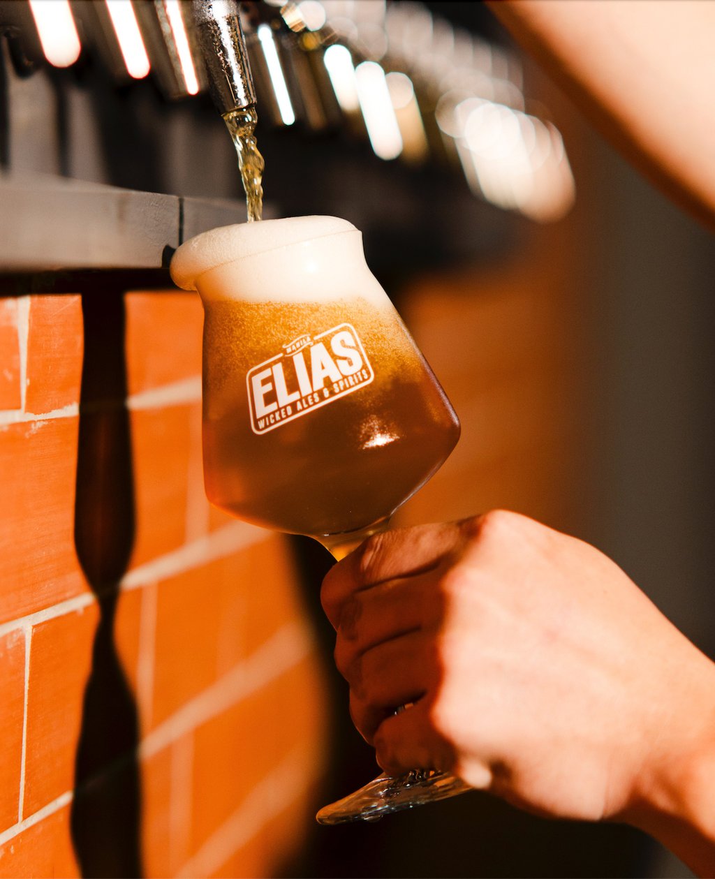 Elias Wicked Ales & Spirits, in Quezon City, in the Philippines, offers more than 30 craft beers, ciders, hard seltzers and mead. Photo: courtesy Elias Wicked Ales