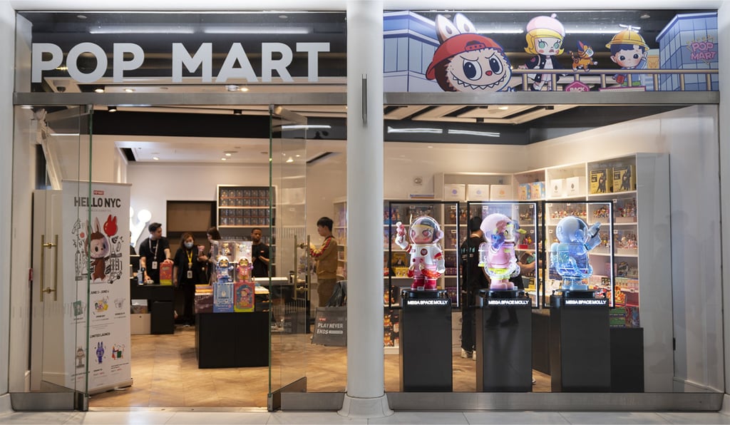 The Pop Mart store located in the Oculus in lower Manhattan. The Chinese brand has found success among American consumers. Photo: Pop Mart The Pop Mart store located in the Oculus in lower Manhattan. The Chinese brand has found success among American consumers. Photo: Pop Mart
