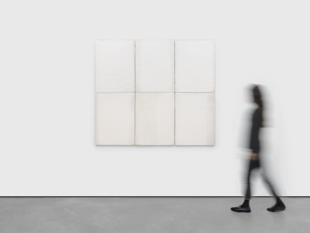 Classico 6 (1968) by Robert Ryman. Photo: courtesy Robert Ryman/Artists Rights Society (ARS), New York