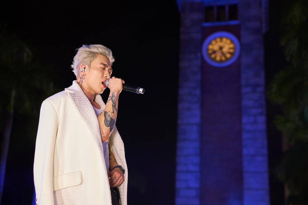 Tyson Yoshi performing at the event. Photo: Handout