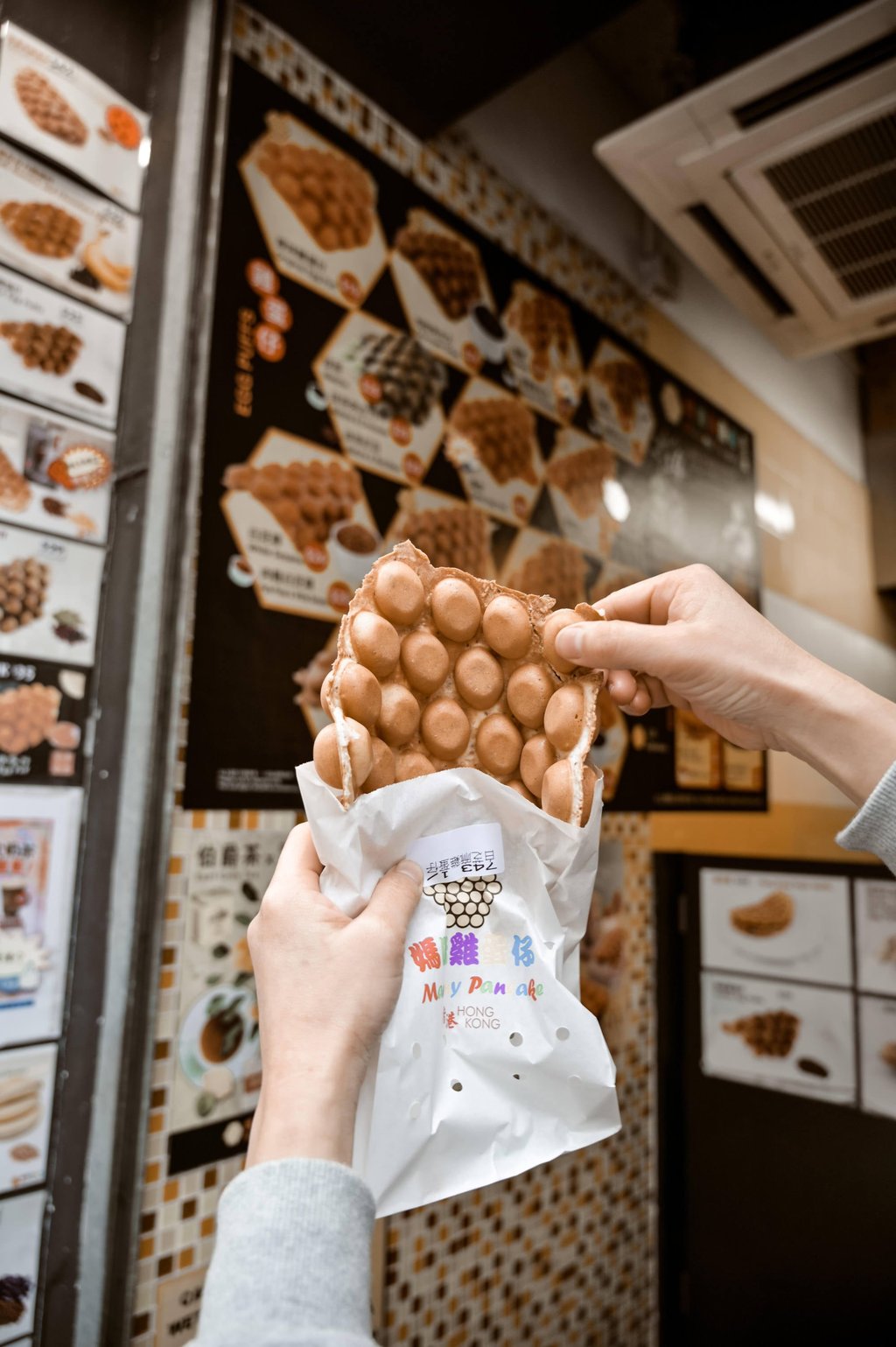 Mammy Pancake serves egg waffles in various locations across Hong Kong. Photo: Jojo Yuen