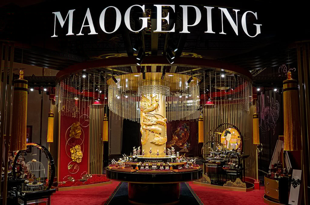Mao Geping Cosmetics, one of China’s most famous make-up brands, earned HK$2.3 billion in last December’s IPO in Hong Kong. Photo: Weibo/Mao Geping Mao Geping Cosmetics, one of China’s most famous make-up brands, earned HK$2.3 billion in last December’s IPO in Hong Kong. Photo: Weibo/Mao Geping
