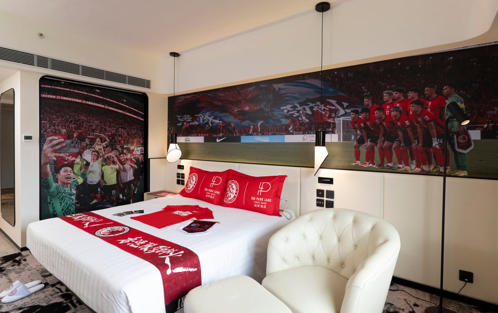The “Dragon in Red Premium Room” at the Park Lane. Photo: HKFA The “Dragon in Red Premium Room” at the Park Lane. Photo: HKFA