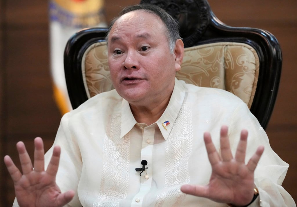 Philippine Defence Secretary Gilberto Teodoro Jnr has welcomed the idea of a US arms hub in Subic Bay. Photo: AP