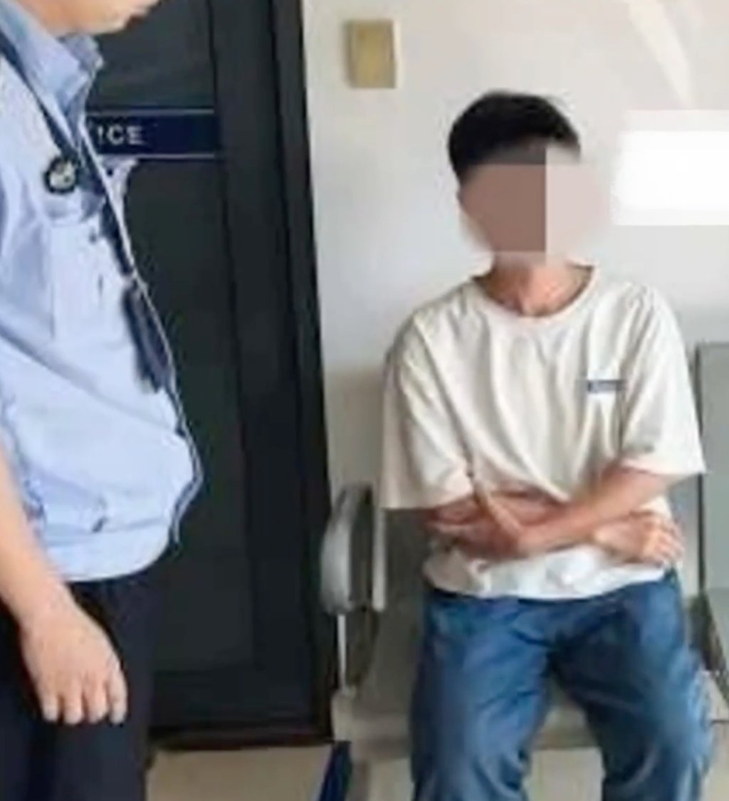 Police eventually found Xiaolin after six days because surveillance cameras pinpointed his position. Photo: handout