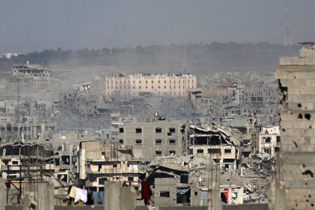 The Indonesian Hospital in the north of war-ravaged Gaza. Photo: AFP