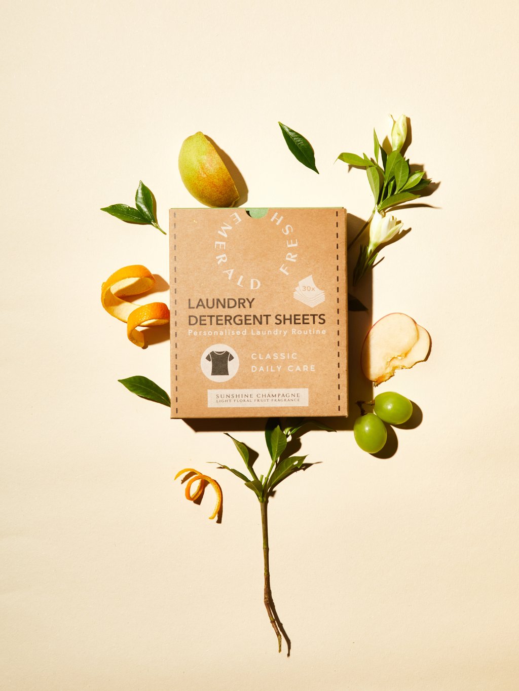 Emerald Fresh products come in pretty, recycled packaging. Photo: Handout