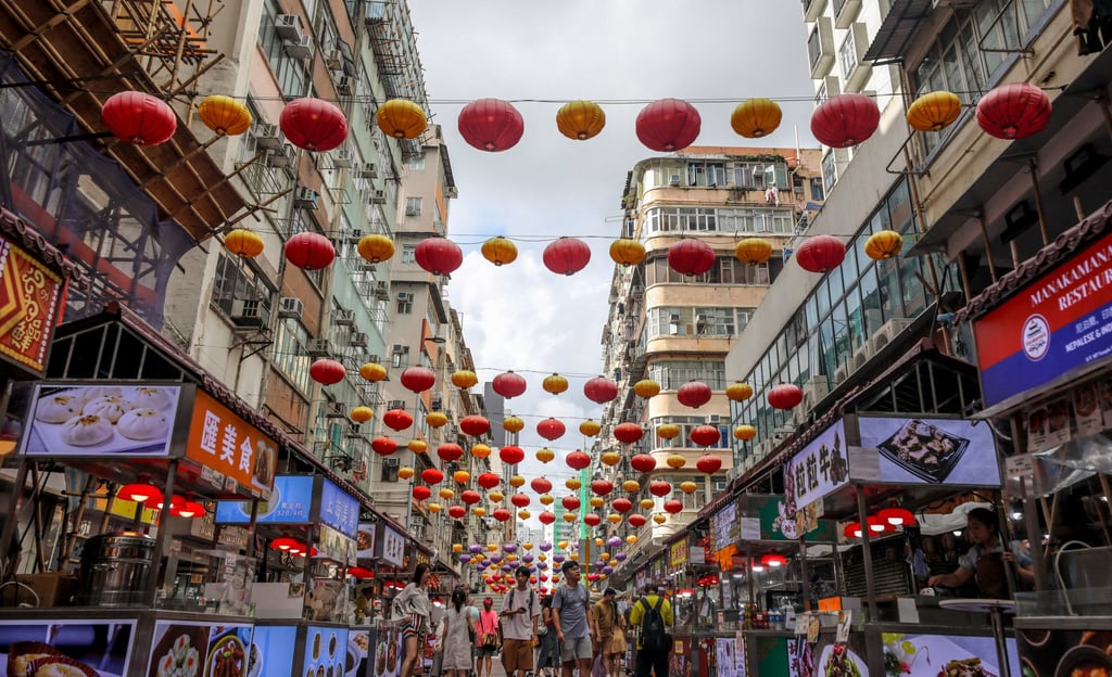 Temple Street in Yau Ma Tei is one of Hong Kong’s top tourist attractions. Photo: Xiaomei Chen Temple Street in Yau Ma Tei is one of Hong Kong’s top tourist attractions. Photo: Xiaomei Chen