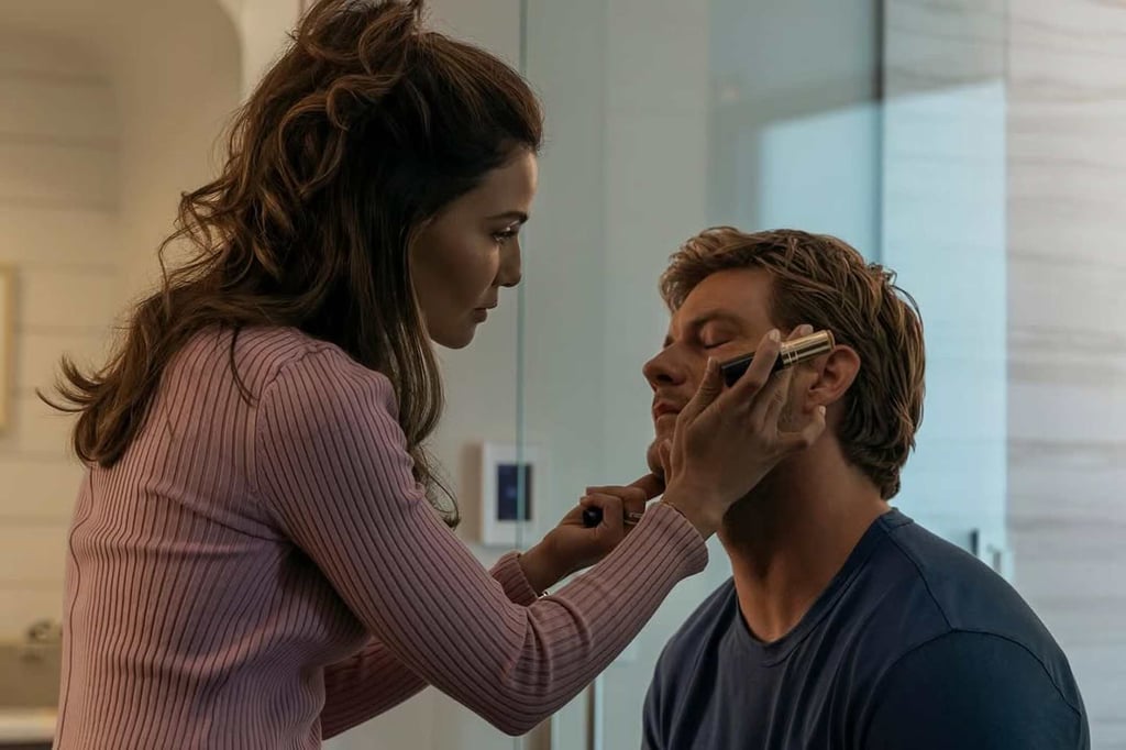 Danielle Campbell’s character Peyton is deeply devoted to her husband Cane, played by Jake Weary, in the new Netflix crime drama The Waterfront. Photo: @thedaniellecampbell/Instagram