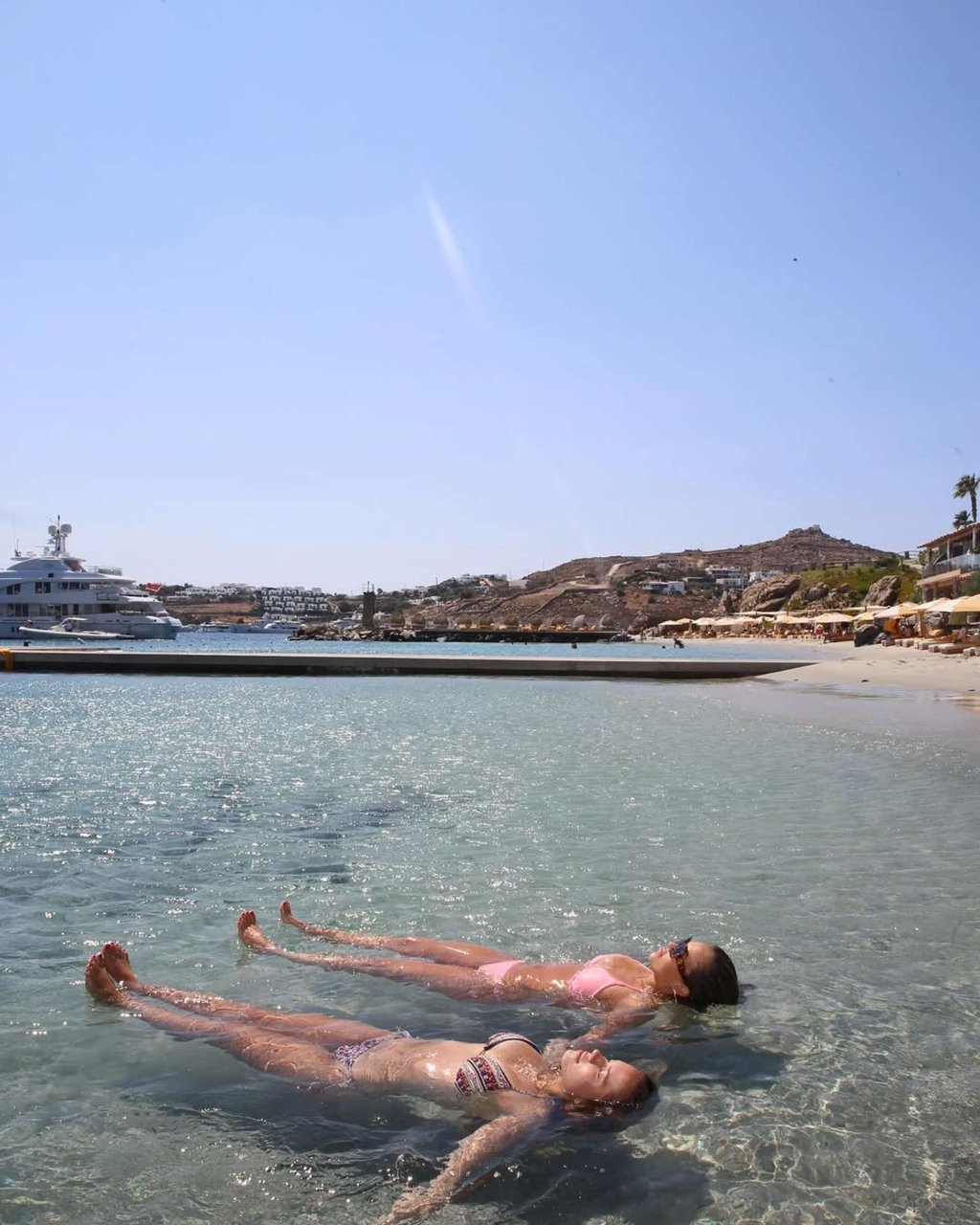 Jessica Alba shared pics of her family in Mykonos in August 2024. Photo: @jessicaalba/Instagram