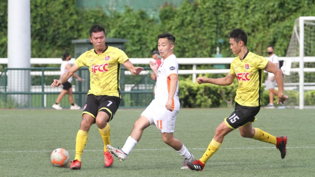 Eastern District (in yellow) finished eighth in the 2024-25 First Division. Photo: Chan Kin-wa Eastern District (in yellow) finished eighth in the 2024-25 First Division. Photo: Chan Kin-wa
