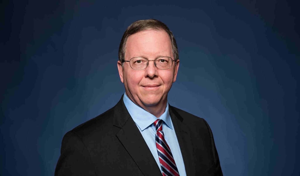Political scientist Robert Pape visited some of China’s biggest tech firms last month. Photo: LinkedIn Political scientist Robert Pape visited some of China’s biggest tech firms last month. Photo: LinkedIn