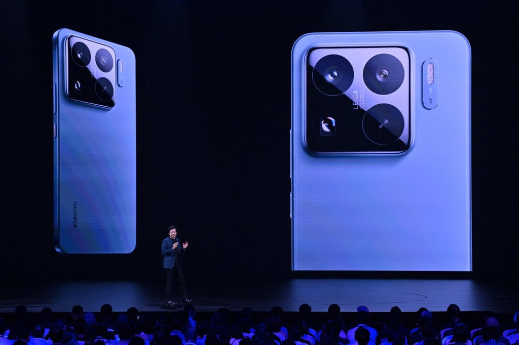 Lei Jun, co-founder and CEO of Xiaomi, speaks during the launch of new mobile phone products in Beijing, May 22, 2025. Photo: AFP Lei Jun, co-founder and CEO of Xiaomi, speaks during the launch of new mobile phone products in Beijing, May 22, 2025. Photo: AFP