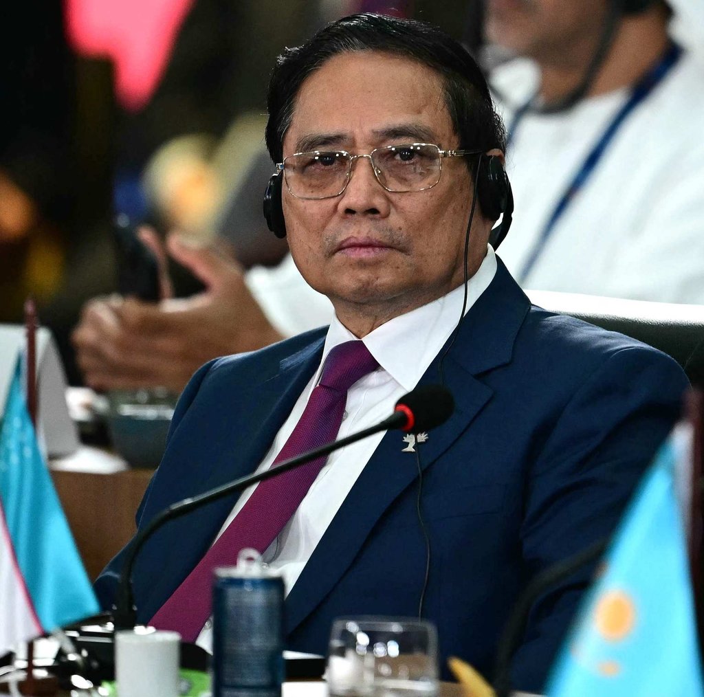 Vietnam’s Prime Minister Pham Minh Chinh attends the Brics summit in Rio de Janeiro, on Sunday. Photo: AFP Vietnam’s Prime Minister Pham Minh Chinh attends the Brics summit in Rio de Janeiro, on Sunday. Photo: AFP