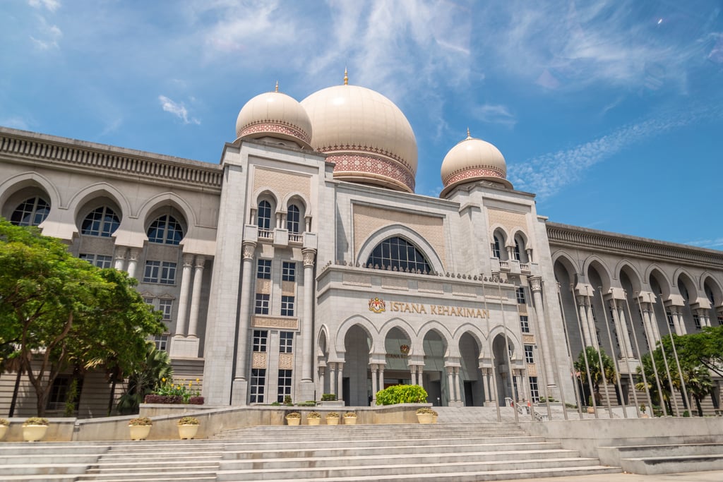 The Palace of Justice, also known as Istana Kehakiman, houses the Malaysian Court of Appeal and Federal Court. Photo: Shutterstock The Palace of Justice, also known as Istana Kehakiman, houses the Malaysian Court of Appeal and Federal Court. Photo: Shutterstock