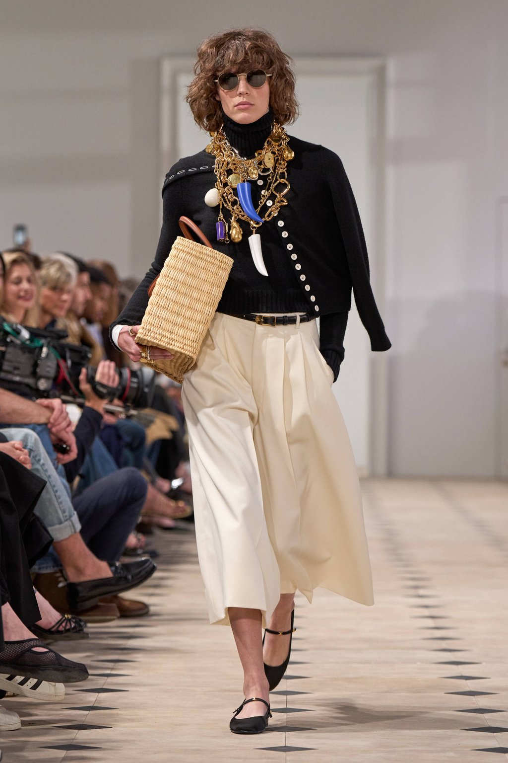 The Celine spring 2026 show featured plenty of whimsical costume jewellery. Photo: Handout