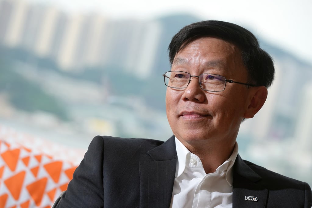 Huynh Thanh Phong, CEO of FWD Group, pictured at FWD’s Hong Kong office in Taikoo Shing on July 6, 2025. Photo: May Tse.