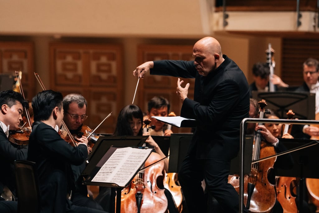Jaap van Zweden conducts the Hong Kong Philharmonic in Hong Kong on July 4, 2025. Photo: Desmond Chan/HK Phil