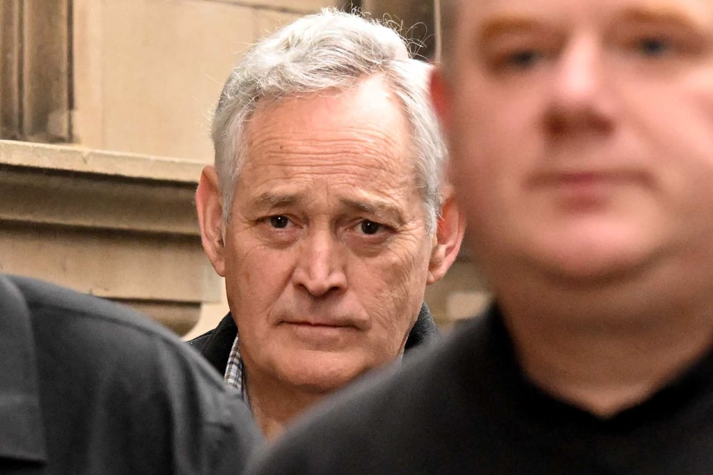 Ian Wilkinson outside court in Melbourne last year. He survived the deadly meal that killed three others. Photo: AFP