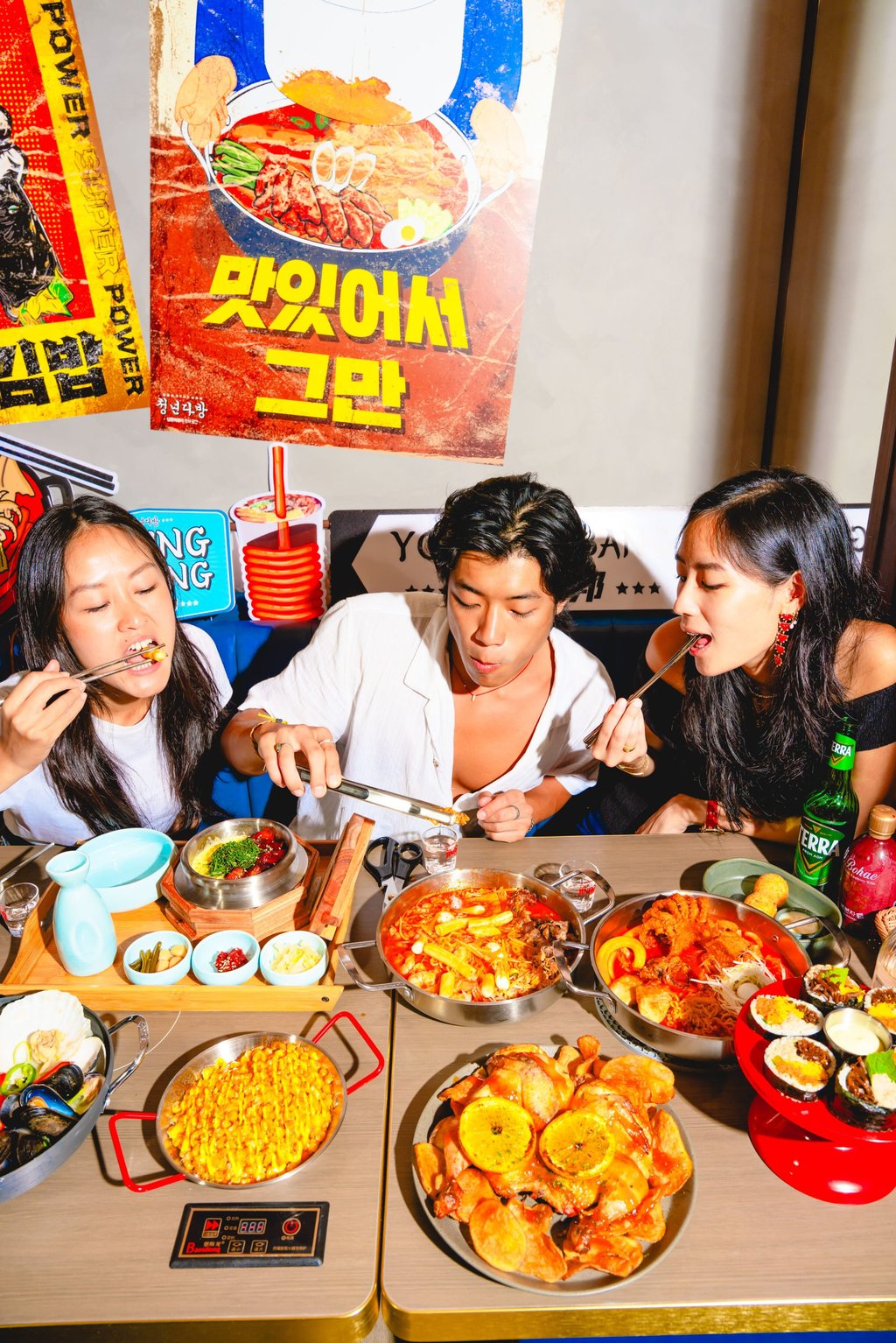 Korea’s premium tteokbokki pot restaurant chain, Young Dabang, is now open in Sha Tin. Photo: Young Dabang