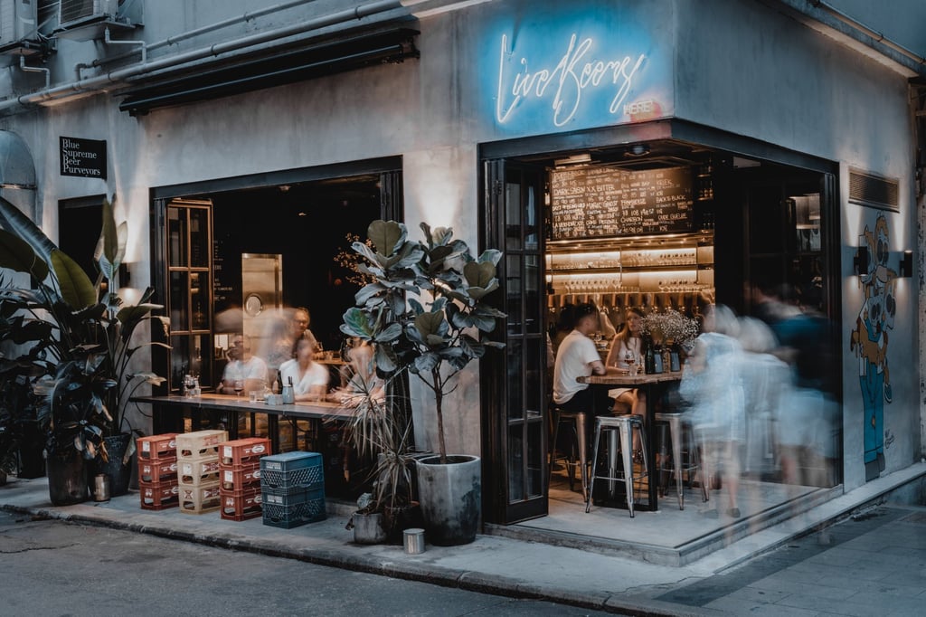 Exterior of Blue Supreme, the self-proclaimed “beer purveyor”, in Sheung Wan, Hong Kong. Photo: Blue Supreme Exterior of Blue Supreme, the self-proclaimed “beer purveyor”, in Sheung Wan, Hong Kong. Photo: Blue Supreme