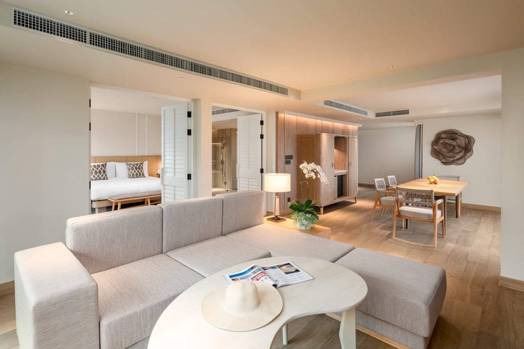 The interior of the Beach Access Suite at Saii Laguna Phuket. Photo: Photo Studio Samui The interior of the Beach Access Suite at Saii Laguna Phuket. Photo: Photo Studio Samui