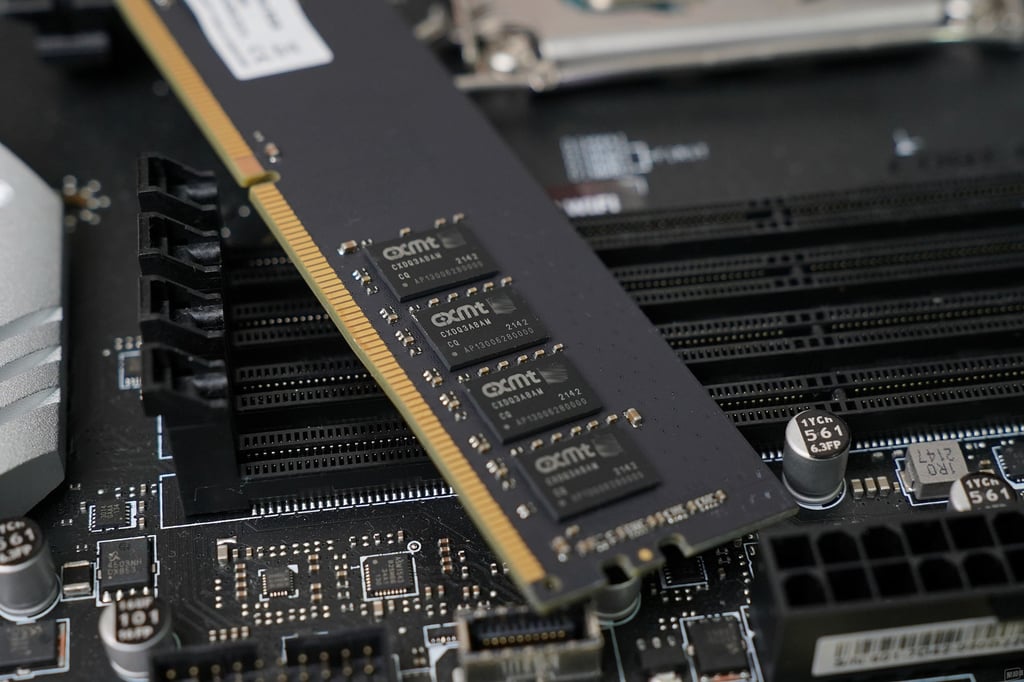 CXMT held 10 per cent of the DDR4 and 20 per cent of the LPDDR4 legacy chip markets in the first quarter. Photo: Handout CXMT held 10 per cent of the DDR4 and 20 per cent of the LPDDR4 legacy chip markets in the first quarter. Photo: Handout