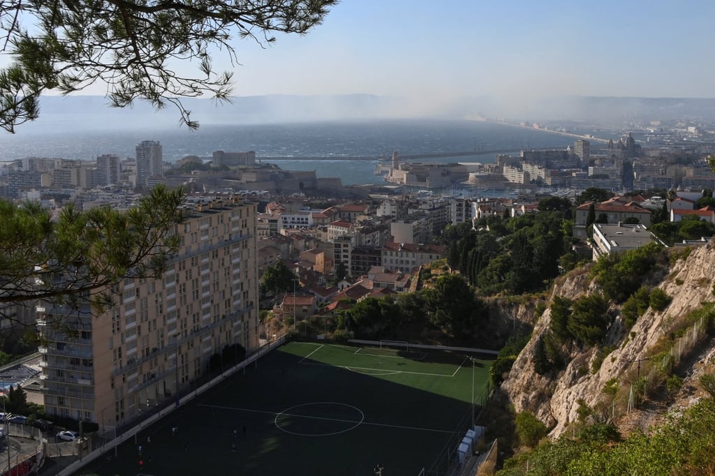 Smoke over Marseille on Tuesday. Photo: Reuters Smoke over Marseille on Tuesday. Photo: Reuters