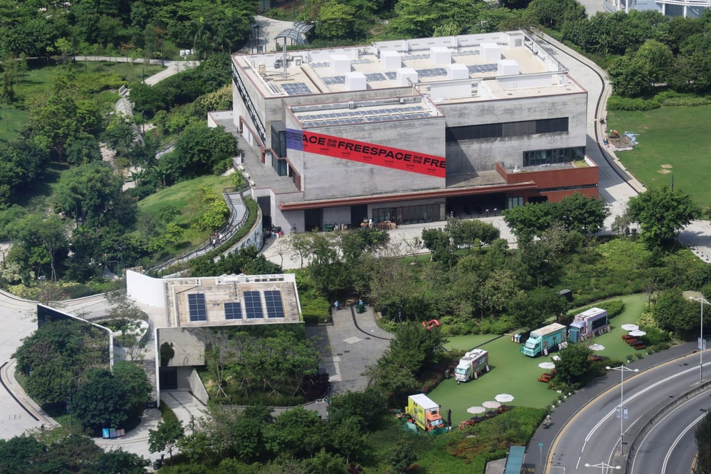 The development of the West Kowloon Cultural District, seen in this photo from May 14, reflects the challenges of balancing public perception with practical funding needs. Photo: Jelly Tse The development of the West Kowloon Cultural District, seen in this photo from May 14, reflects the challenges of balancing public perception with practical funding needs. Photo: Jelly Tse