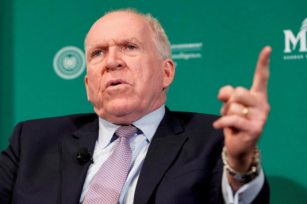 Former CIA director John Brennan. File photo: Reuters Former CIA director John Brennan. File photo: Reuters