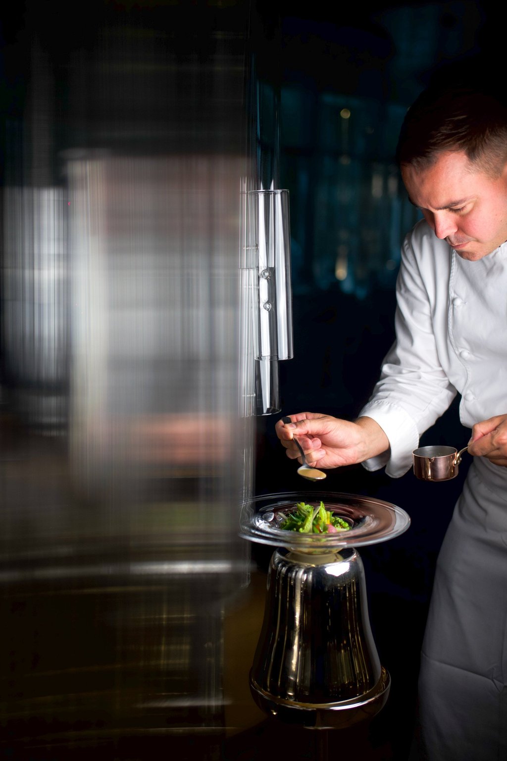 Seasonal vegetables cooked together with black truffle. Photo: Jordan Sapally Seasonal vegetables cooked together with black truffle. Photo: Jordan Sapally