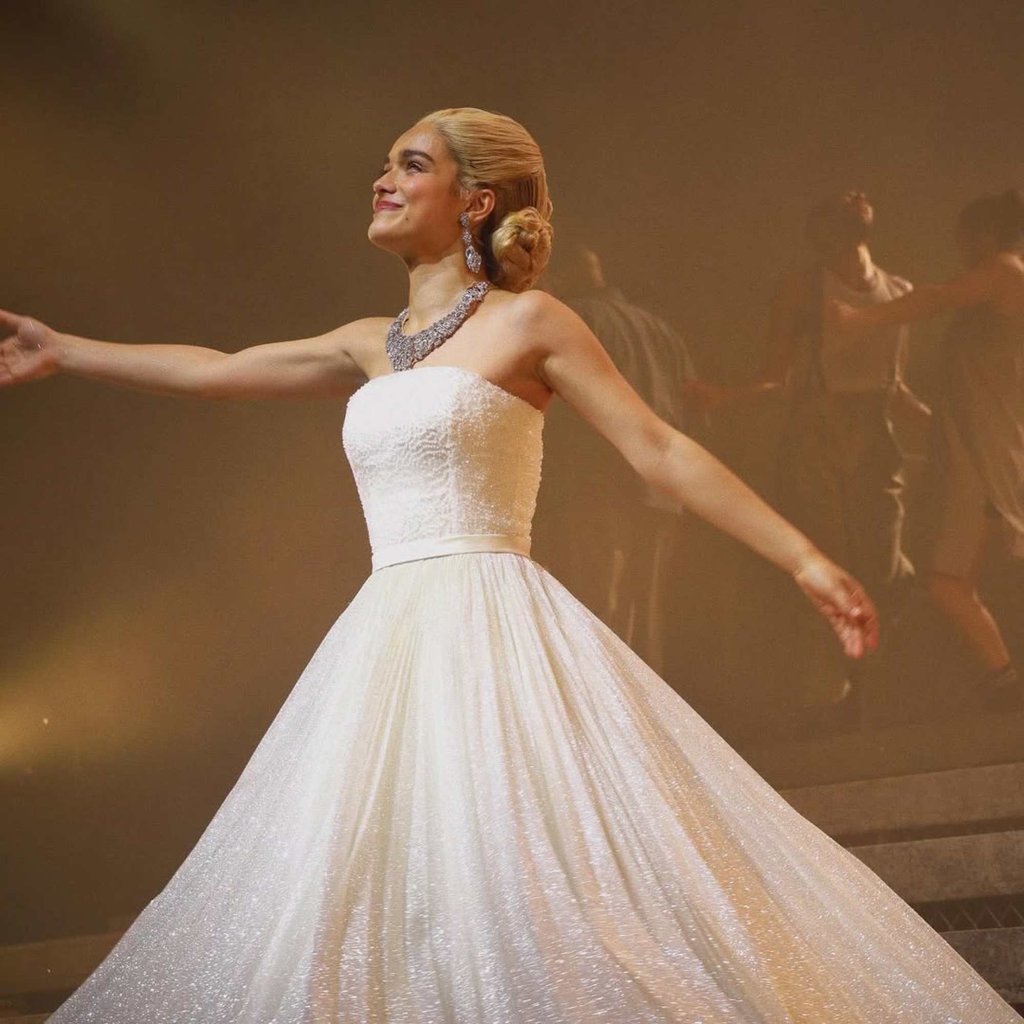 Rachel Zegler is currently playing the title role in Evita in London’s West End. Photo: @rachelzegler/Instagram Rachel Zegler is currently playing the title role in Evita in London’s West End. Photo: @rachelzegler/Instagram