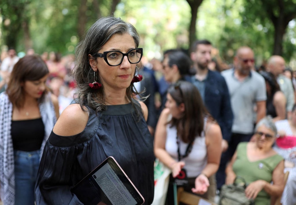 UN official Francesca Albanese. Photo: AFP UN official Francesca Albanese. Photo: AFP
