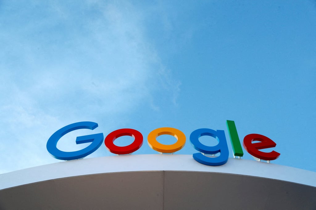 The Google logo is seen on the Google house at CES 2024 in Las Vegas, Nevada, January 10, 2024. Photo: Reuters The Google logo is seen on the Google house at CES 2024 in Las Vegas, Nevada, January 10, 2024. Photo: Reuters