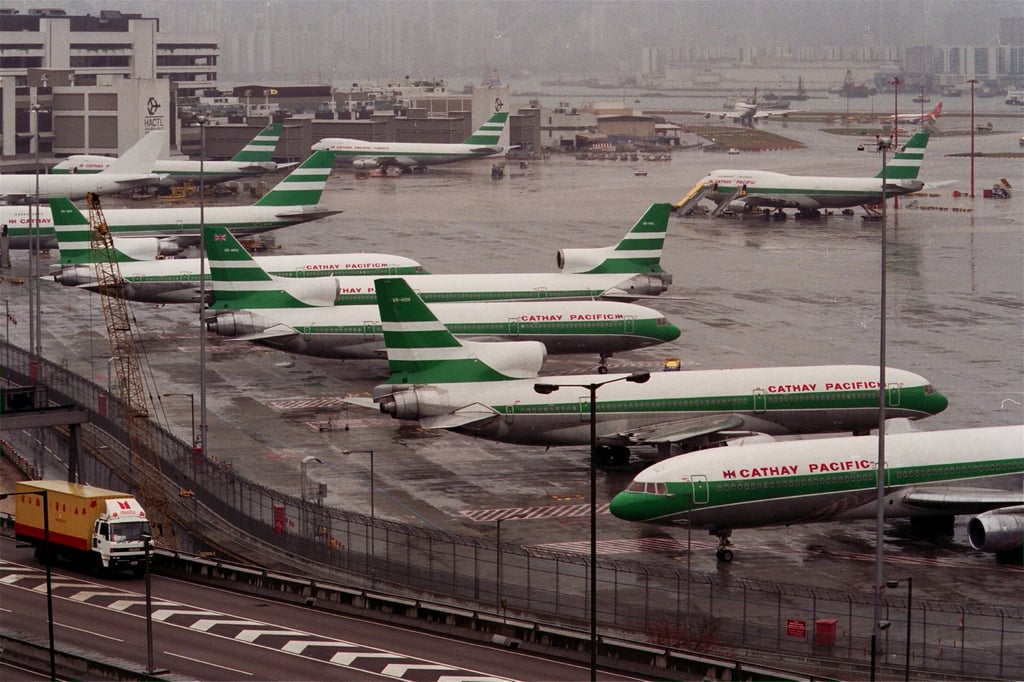 In 1990, Hong Kong’s Cathay Pacific was the first airline in Asia to introduce non-smoking flights. Photo: SCMP Archives In 1990, Hong Kong’s Cathay Pacific was the first airline in Asia to introduce non-smoking flights. Photo: SCMP Archives