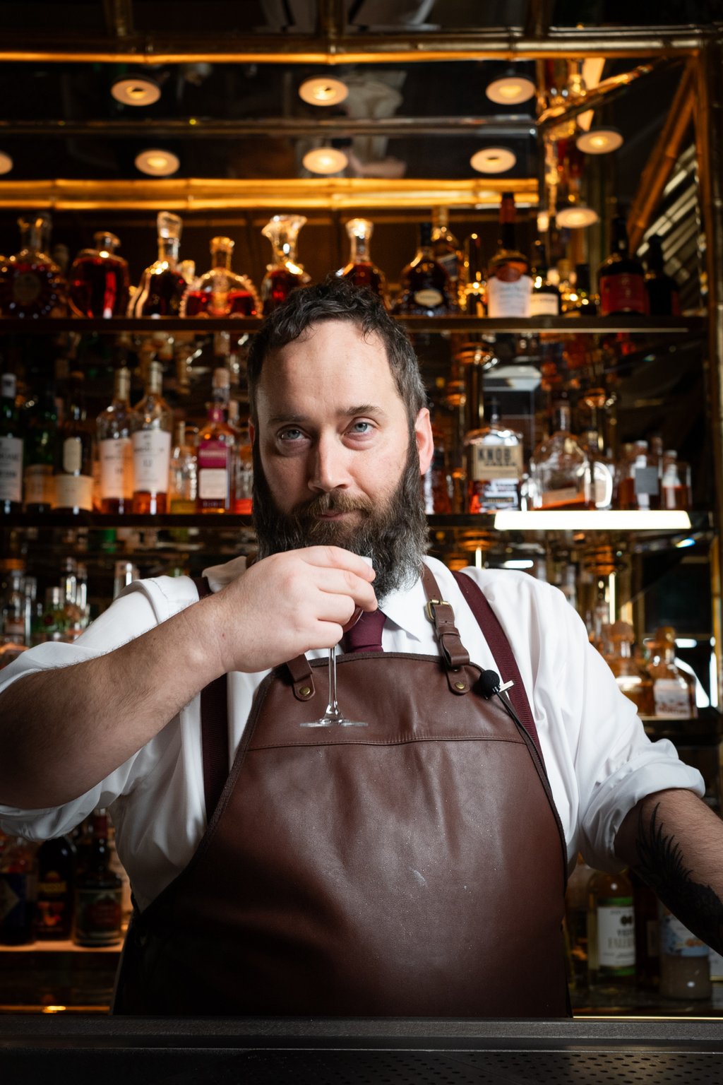 Wing Lei Bar’s new head mixologist, Mark Lloyd. Photo: Handout