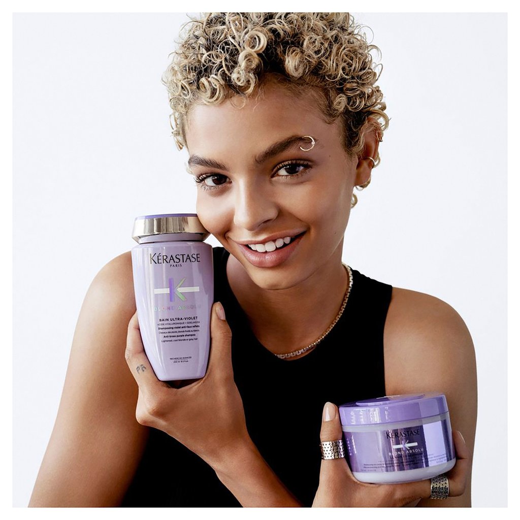 Kérastase Blond Absolu Bain Ultra Violet shampoo. Photo: Handout