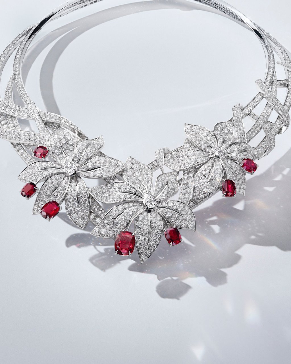 Chaumet’s Sword Lily necklace. Photo: Handout