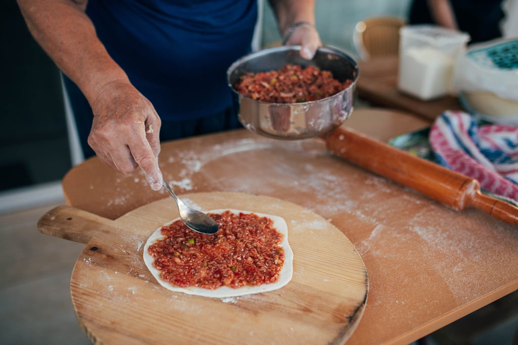 Homemade lahmacun, a speciality from Hatay. Photo: Getty Images