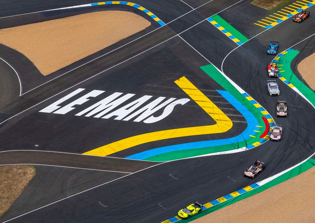 The Le Mans course is stitched together from public roads and permanent trackway. Photo: Andrew Baker/Rolex The Le Mans course is stitched together from public roads and permanent trackway. Photo: Andrew Baker/Rolex