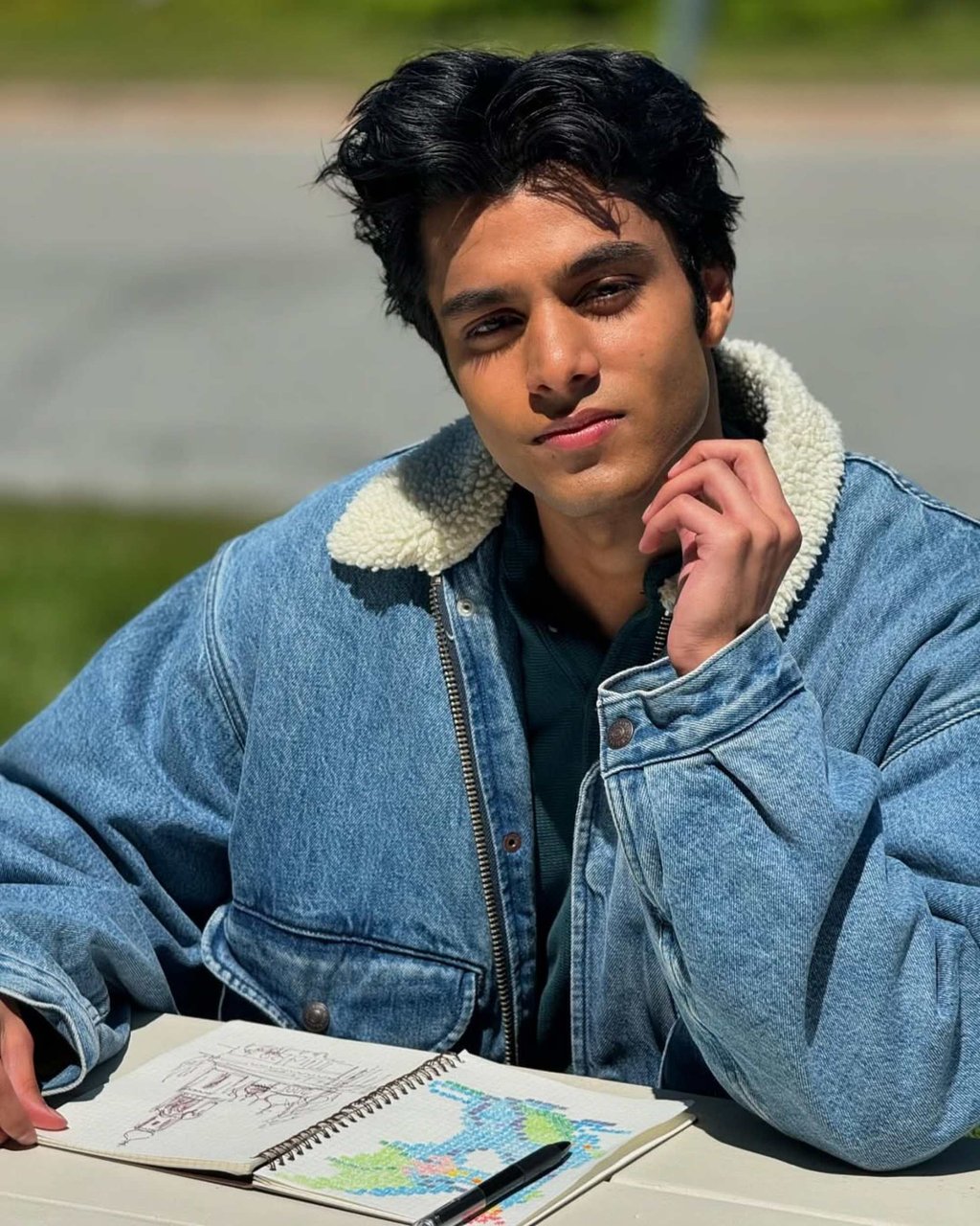 Shubham Maheshwari plays Gat Patil in We Were Liars. Photo: @primevideo/Instagram Shubham Maheshwari plays Gat Patil in We Were Liars. Photo: @primevideo/Instagram
